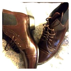 Ariat lather booties